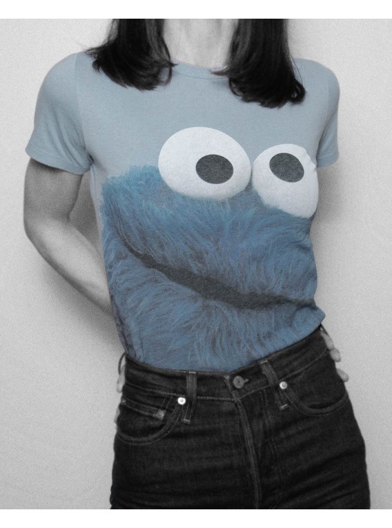 Women´s Slim Fit Tee "Crazy Triki" © Sesame Street