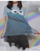 Women´s Slim Fit Tee "Crazy Triki" © Sesame Street
