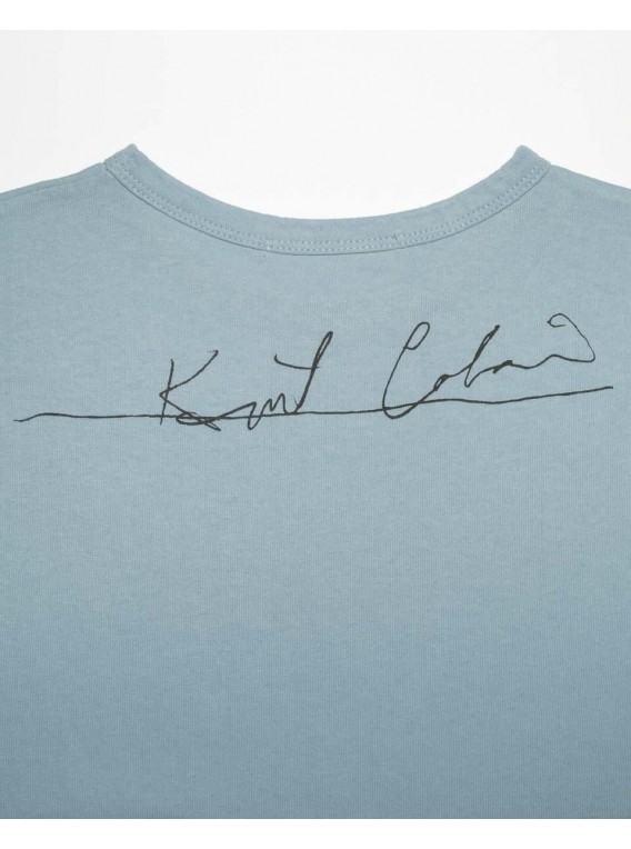 Women´s Slim Fit Tee "Come Blue" © Kurt Cobain