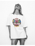 T-Shirt "Carta de Ajuste" Unisex - Oversize