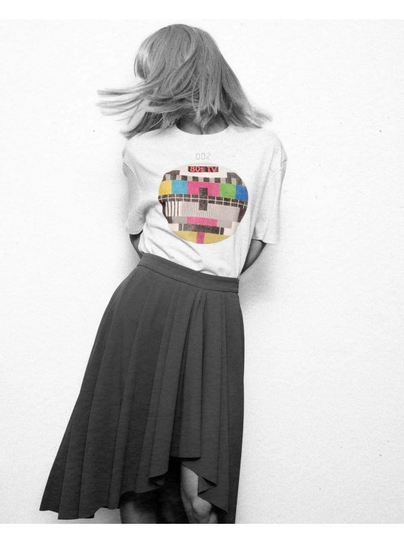 Camiseta "Carta de Ajuste" Unisex - Oversize