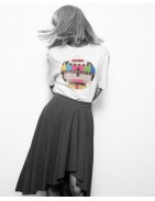 Camiseta "Carta de Ajuste" Unisex - Oversize