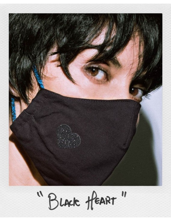Mascarilla - Black Heart