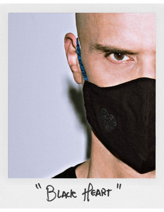 Black Heart Mask