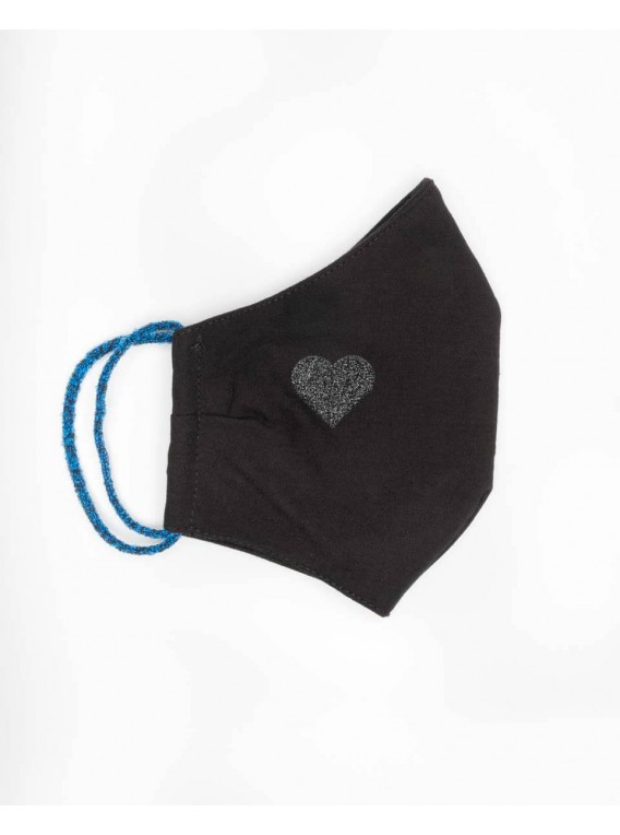 Black Heart Mask