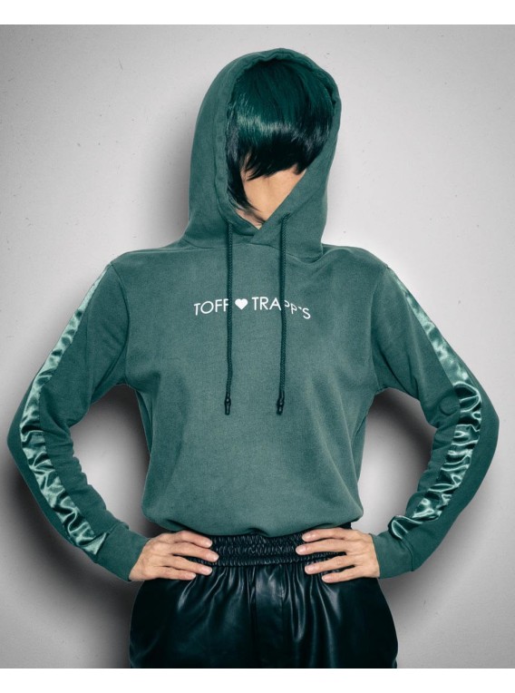 Sudadera Unisex Verde "Witch"