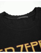 Camiseta Negra "©Led Zeppelin" TALLA ÚNICA