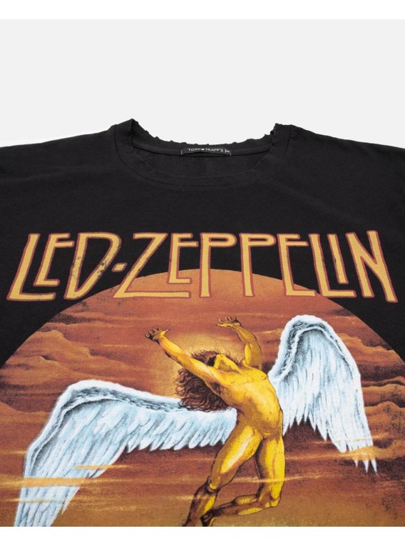 Camiseta Negra "©Led Zeppelin" TALLA ÚNICA
