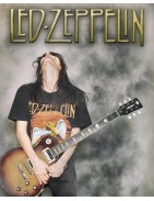 Camiseta Negra "©Led Zeppelin" TALLA ÚNICA