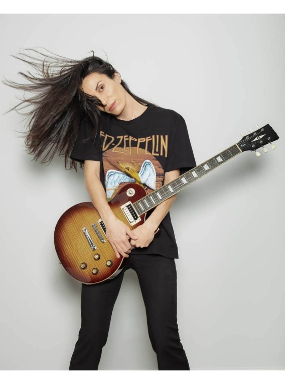 Camiseta Negra "©Led Zeppelin" TALLA ÚNICA