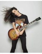 Camiseta Negra "©Led Zeppelin" TALLA ÚNICA