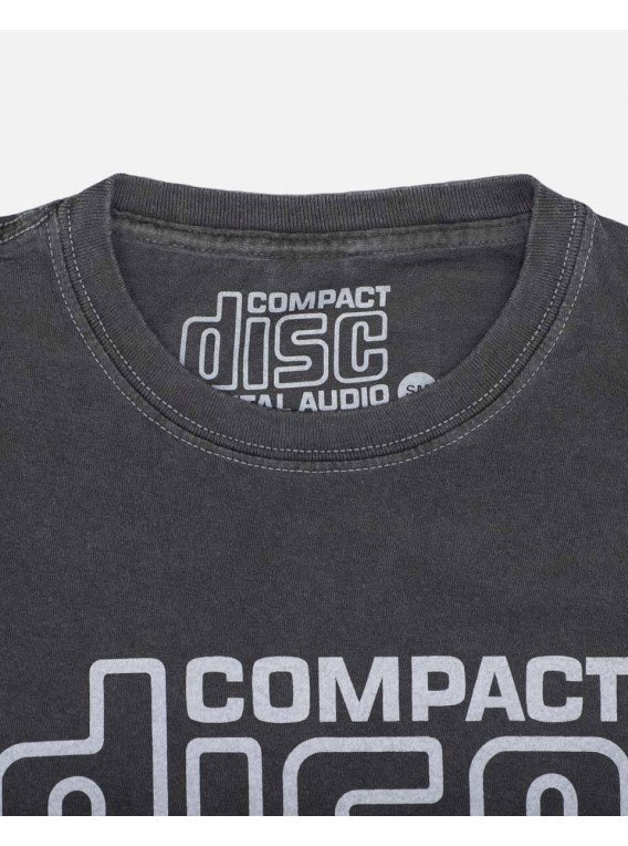 RENEWAL VINTAGE_ Camiseta vintage "Compact Disc...