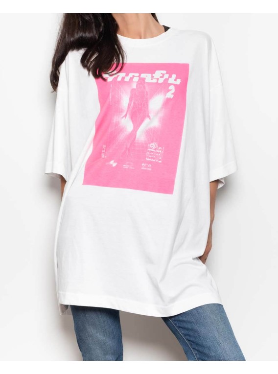 RENEWAL VINTAGE_ Camiseta vestido oversize...