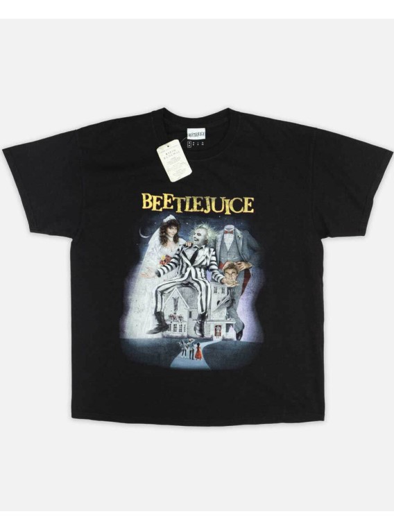 RENEWAL VINTAGE_ Camiseta "Beetlejuice" de...