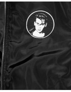 RENEWAL VINTAGE_ Bomber satinada "Cry Baby" de Forever Twentyone