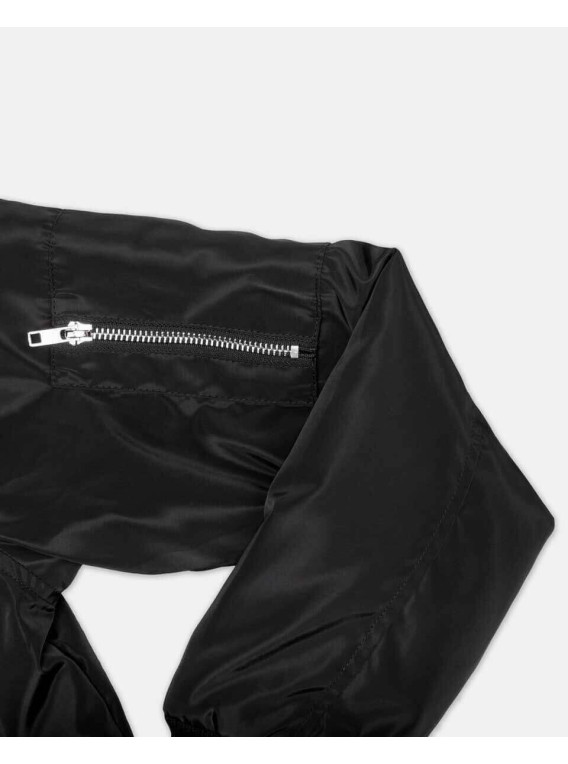 RENEWAL VINTAGE_ Bomber satinada "Cry Baby" de...