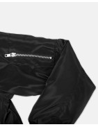 RENEWAL VINTAGE_ Bomber satinada "Cry Baby" de Forever Twentyone