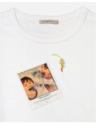 BASICS_ White unisex T-shirt (solft)