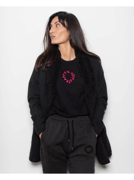 RENEWAL VINTAGE_ Cárdigan borreguillo de...