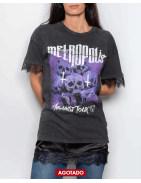 RENEWAL VINTAGE_ T-shirt dress "Metropolis" by Top Shop