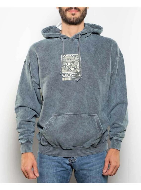 RENEWAL VINTAGE_ "DENIM" effect sweatshirt by...