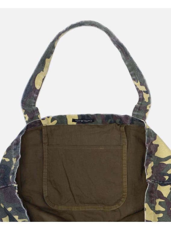 TOFF EXCLUSIVE_ Tote Bag "Camuflaje" con...