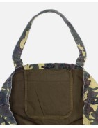 TOFF EXCLUSIVE_ Tote Bag "Camouflage" with inside pocket