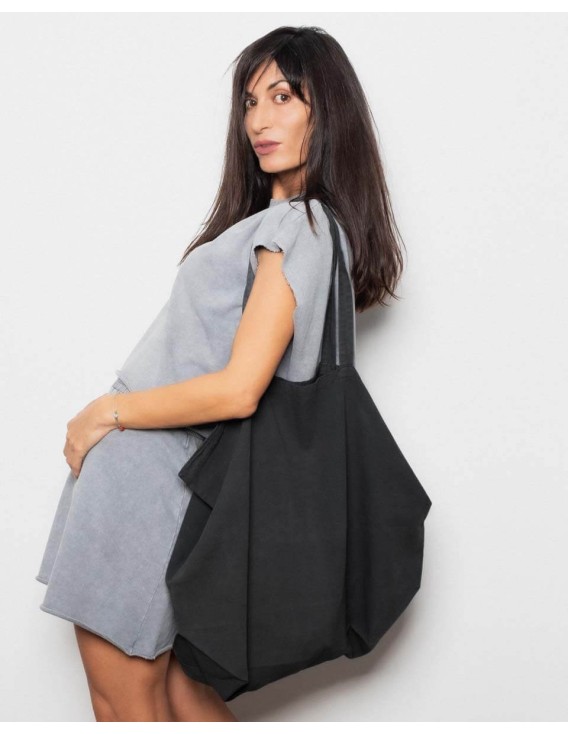 BASICS_ Tote Bag grey (fluid)