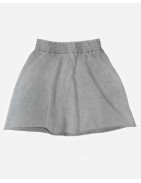 BASICS_ Short skirt with elastic waistband