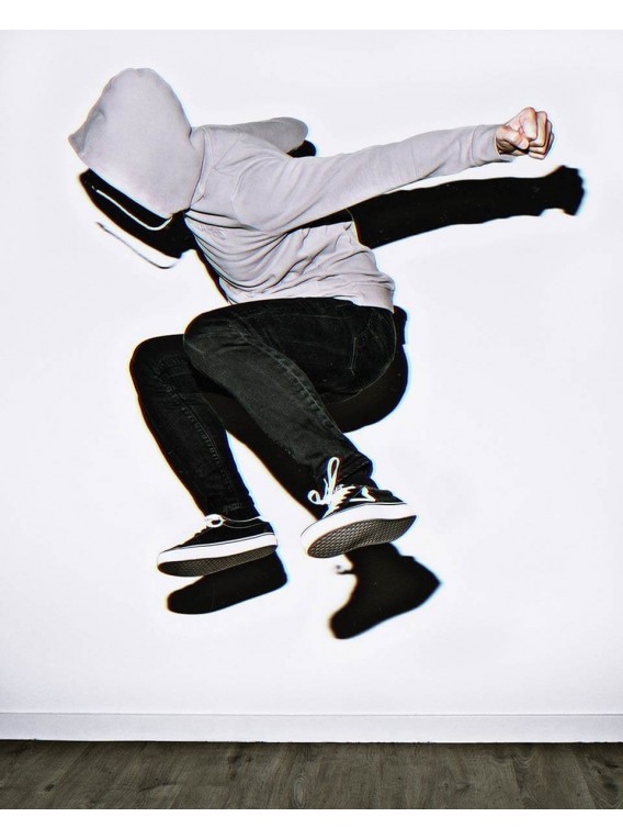 Grey Hoodie Unisex "Tin Man"