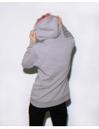 Sudadera Unisex Gris "Tin Man"