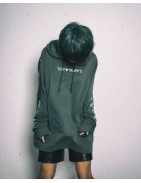 Sudadera Unisex Verde "Witch"