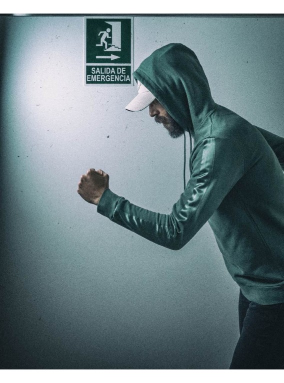 Sudadera Unisex Verde "Witch"