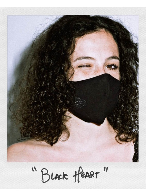 Mascarilla - Black Heart