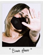Mascarilla - Black Heart