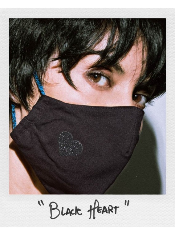 Mascarilla - Black Heart