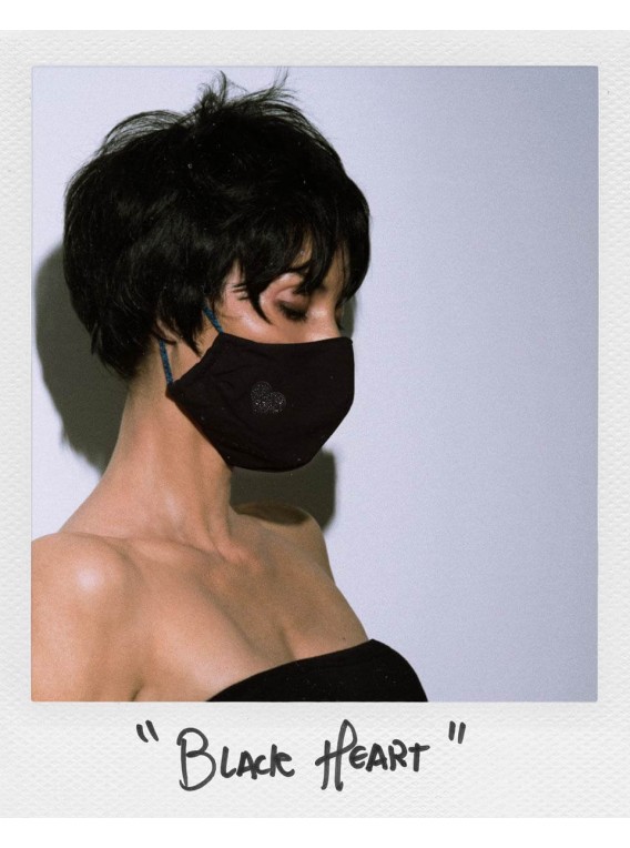 Mascarilla - Black Heart