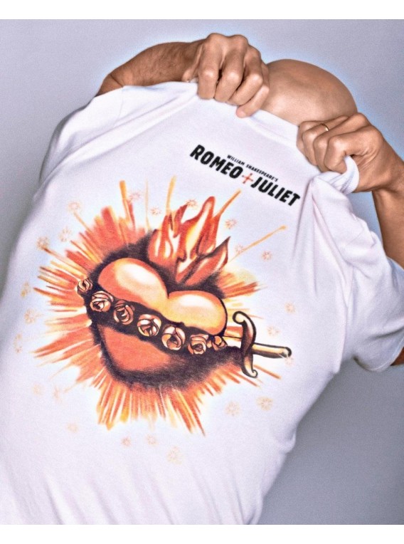 Camiseta Unisex Cruda "Oh! Romeo" ©Romeo y Julieta