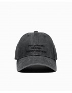 Gorra denim gris "Forever and Ever"