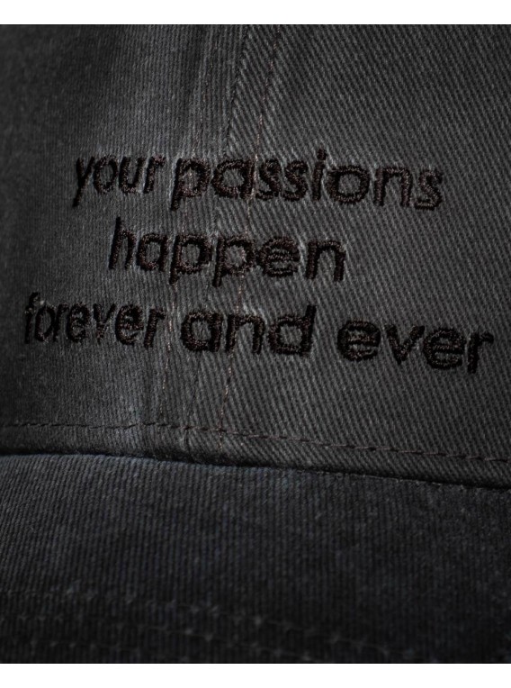 Gorra denim gris "Forever and Ever"