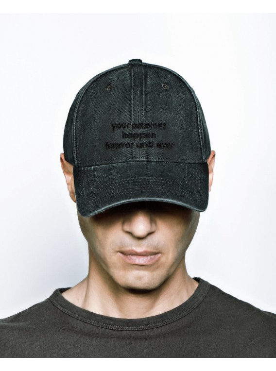 Gorra denim gris "Forever and Ever"