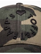 Denim Cap Unisex - Worn Camouflage - Back to the Jungle