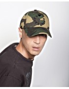 Gorra denim "Back to the Jungle" camuflaje