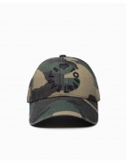 Denim Cap Unisex - Worn Camouflage - Back to the Jungle
