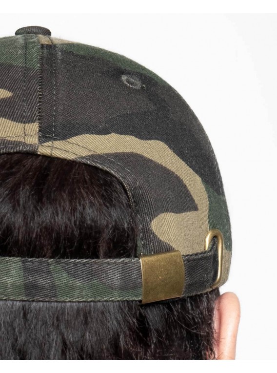 Gorra denim "Back to the Jungle" camuflaje