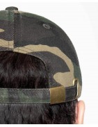 Denim Cap Unisex - Worn Camouflage - Back to the Jungle