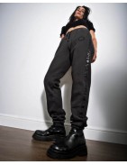 Jogger Negro "Cristal Oscuro" Unisex