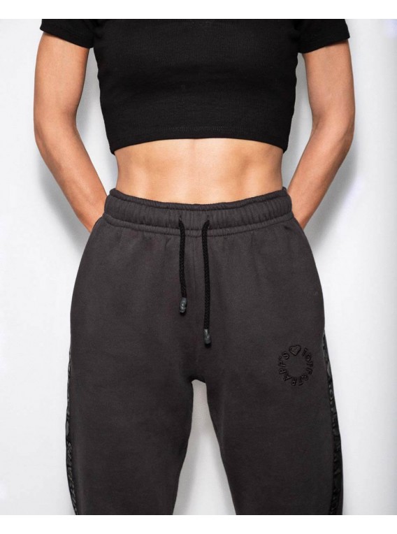 Jogger Negro "Cristal Oscuro" Unisex