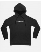 Washed Black Hoodie, Unisex - "Wizard"