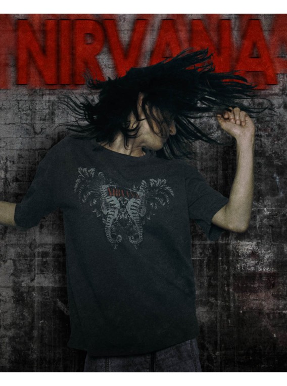 Camiseta "Smell Black" ©Nirvana
